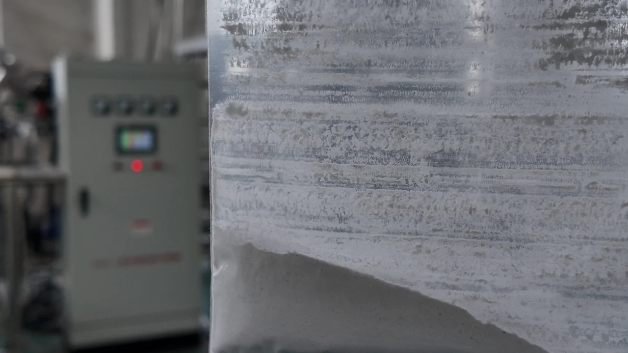 powder produced by industrial spray dryer 