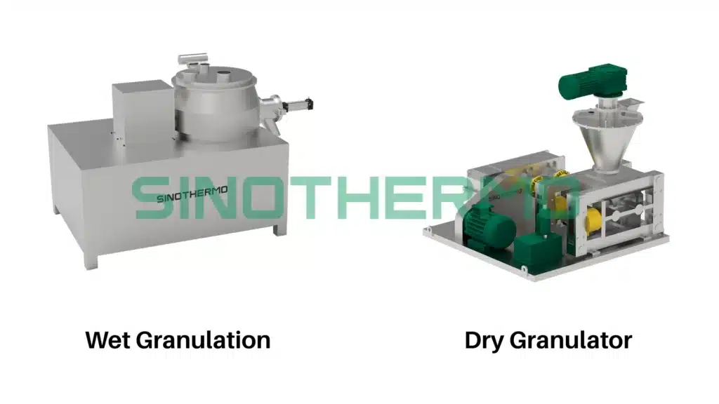 Wet Granulation vs Dry Granulation