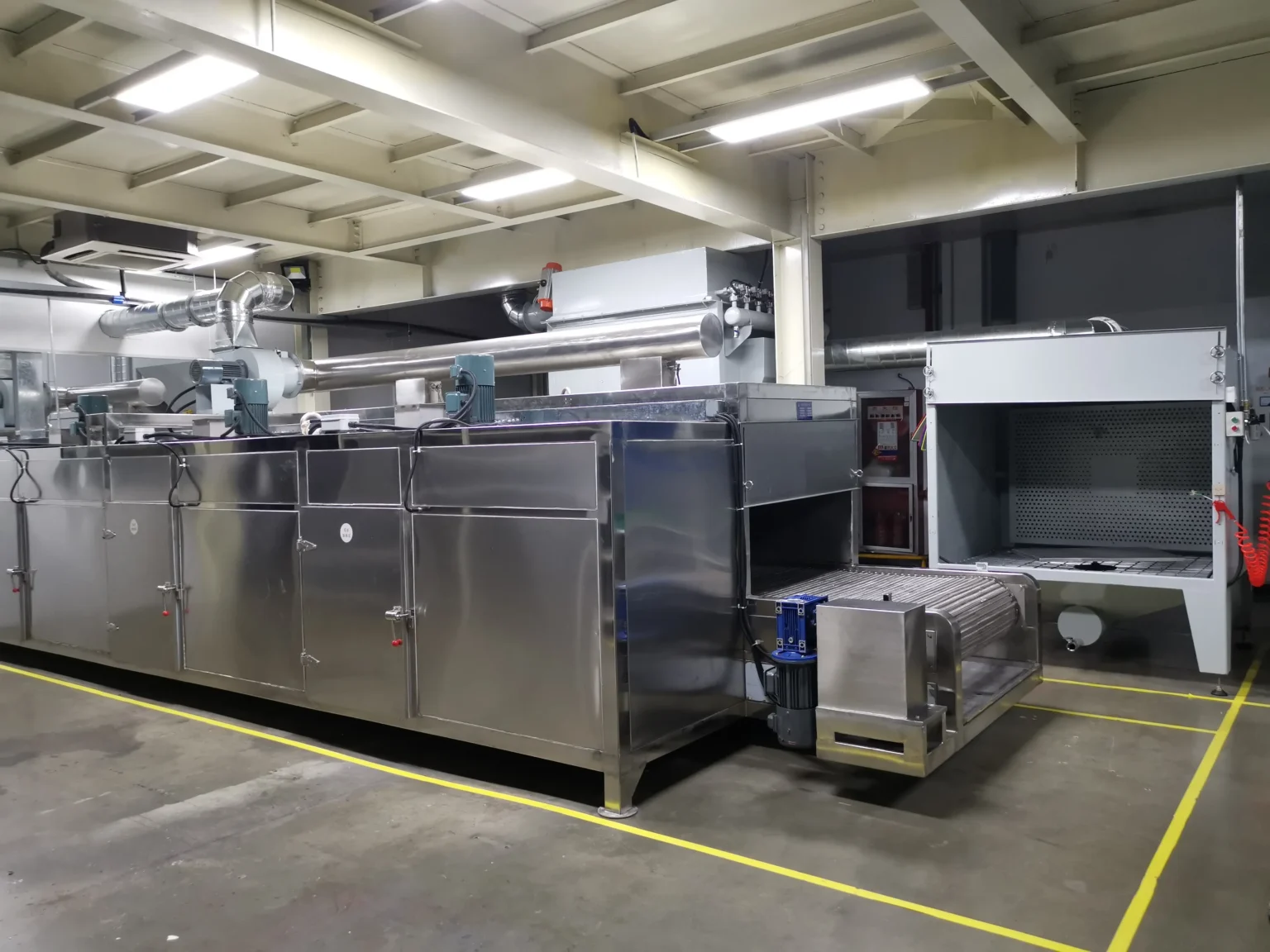 A Continuous Mesh-Belt Dryer Built for Industrial Throughput