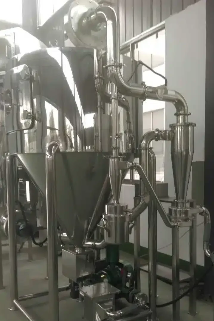 An Extract Spray Dryer with Cooled Tower Walls