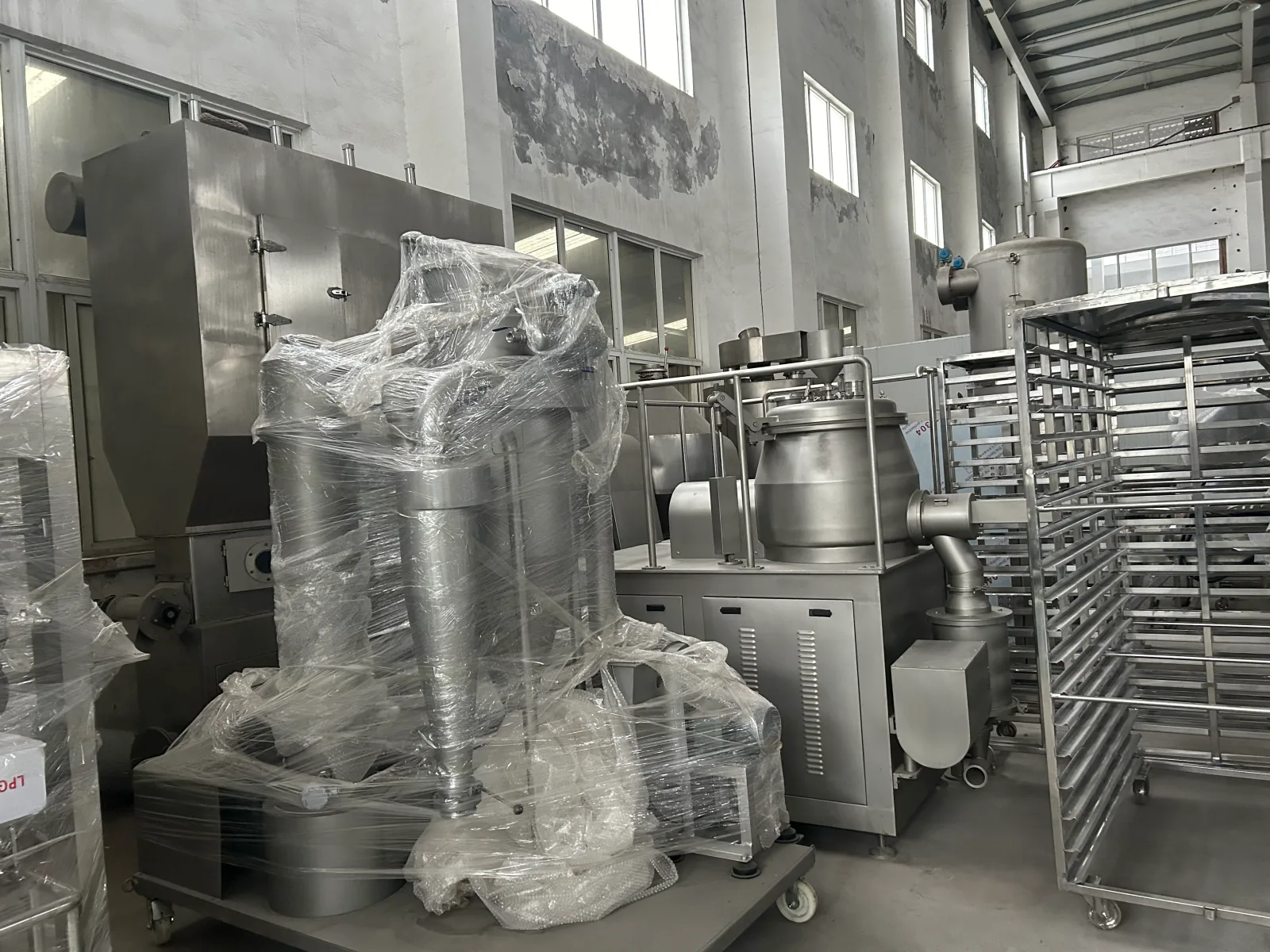 SINOTHERMO testing lab — pilot machine lineup 2