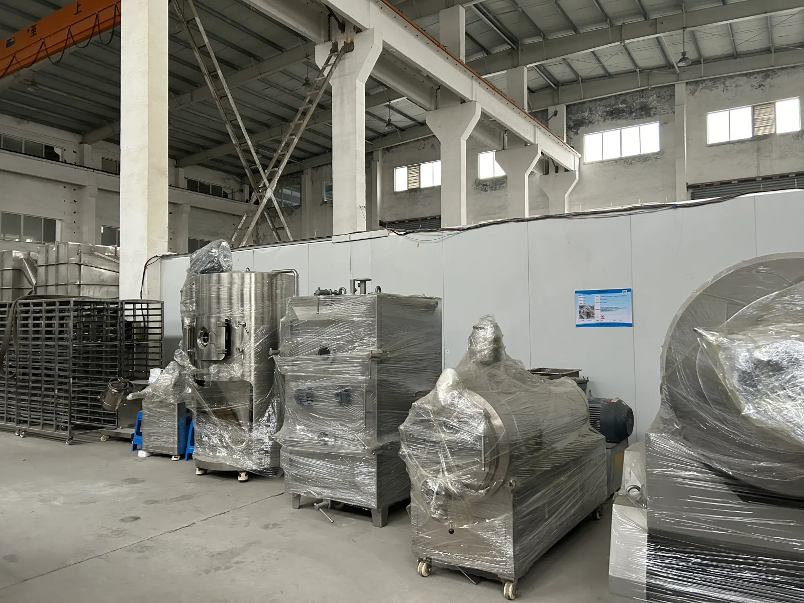 SINOTHERMO testing lab — pilot machine lineup 3